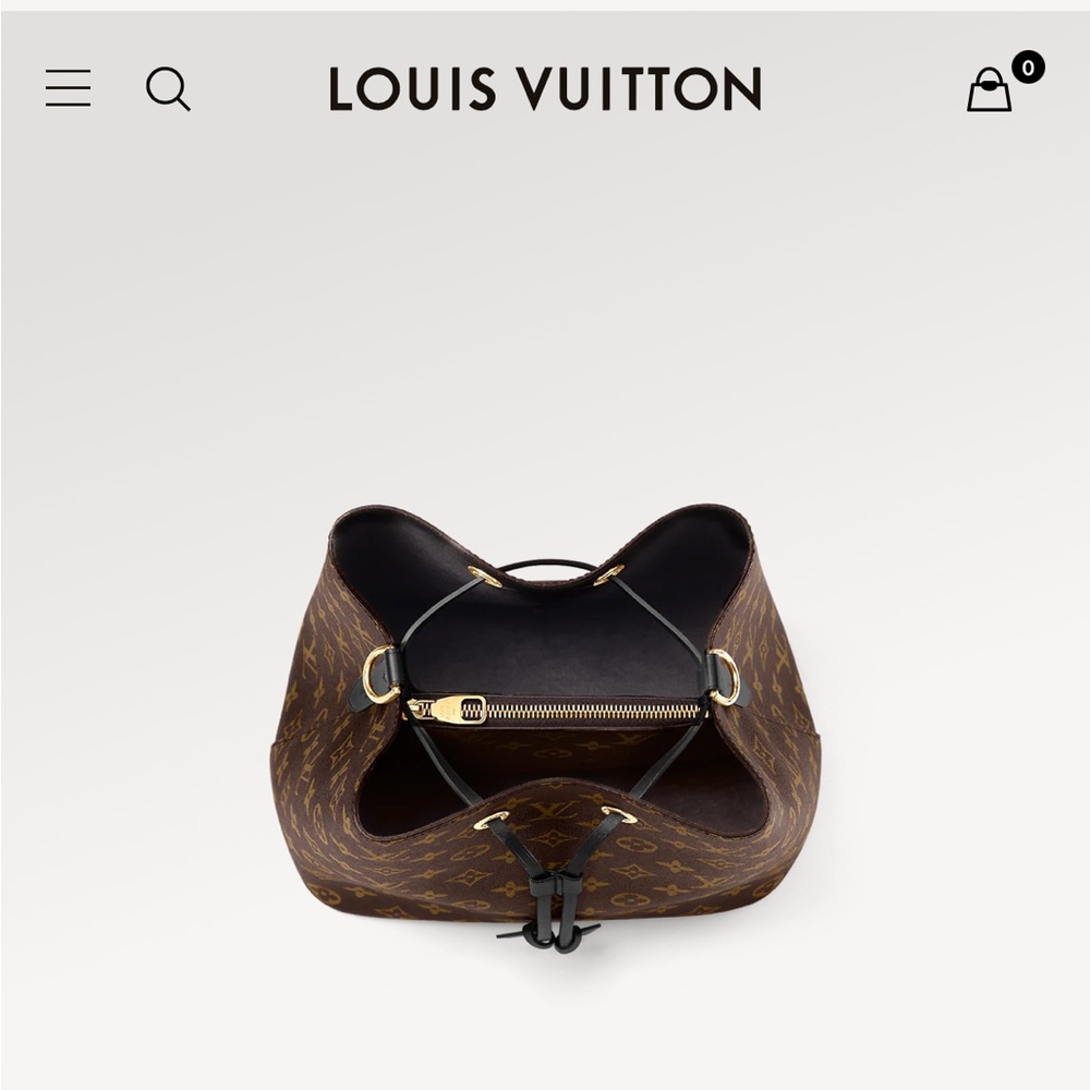 Louis Vuitton neonoe mm monogram black strap Brand new - Picture 2 of 5